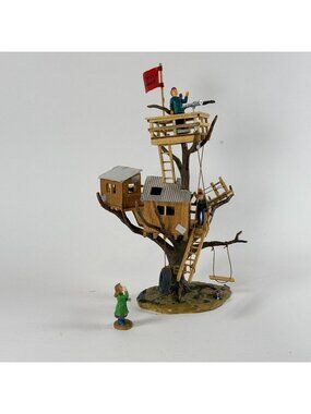Lemax Village Collection Steven's Hideout Treehouse 2000